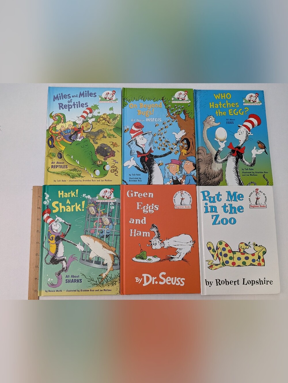Dr. Seuss Eleven Book Lot Of 6 Hardback